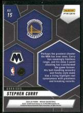 2024-25 Panini Mosaic Montage Mosaic Stephen Curry #15