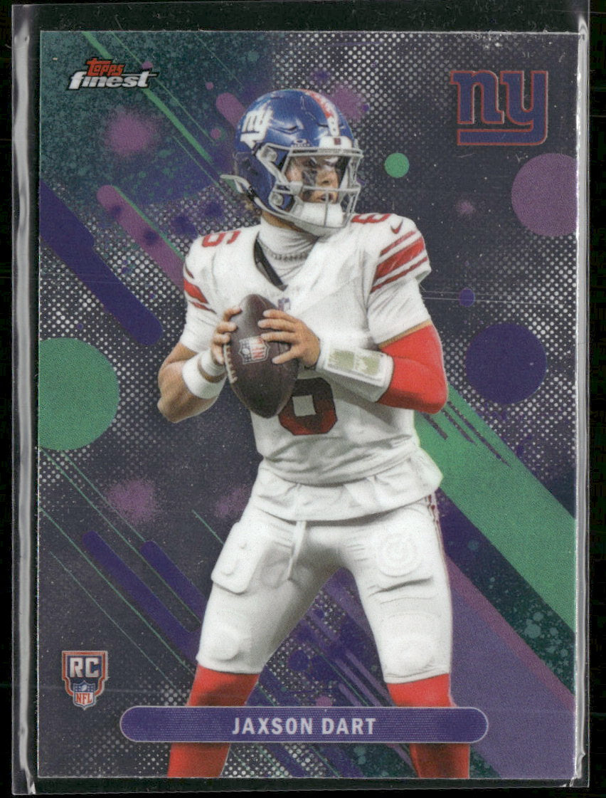 2025 Topps Finest Jaxson Dart Rookie #2