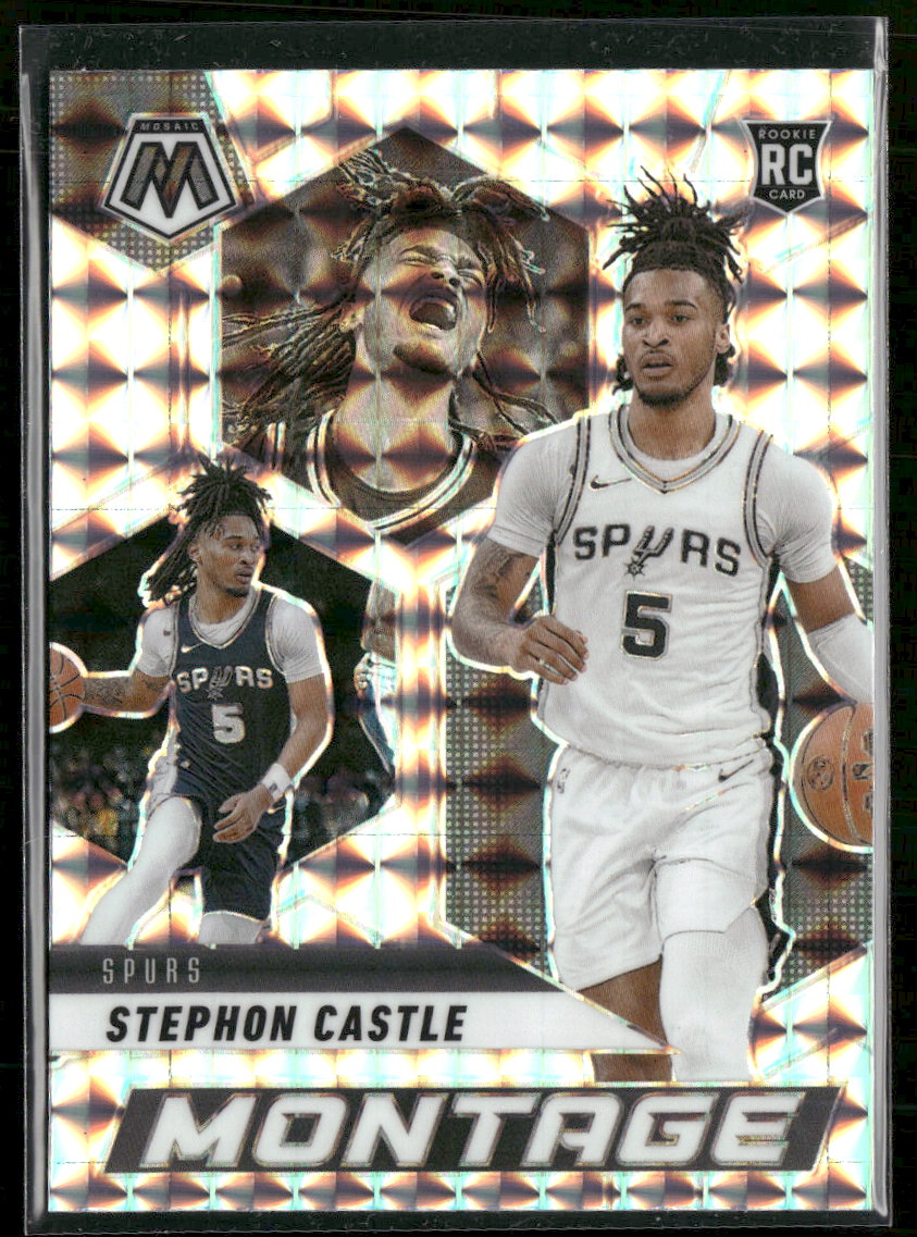 2024-25 Panini Mosaic Montage Mosaic Stephon Castle #21