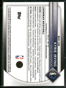 2025-26 Bowman Chrome Burgundy Mojo Refractors Kyrie Irving #/275 #BCV-130