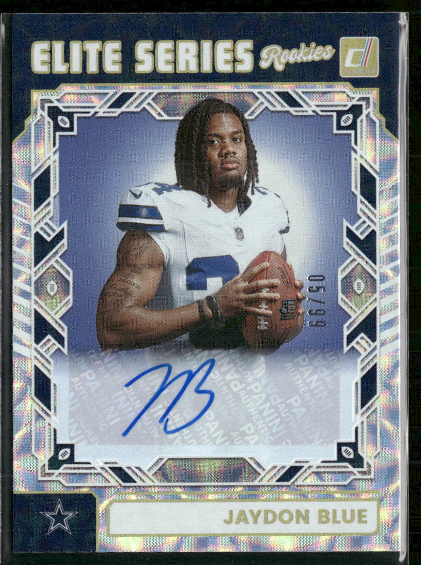 2025 Donruss The Elite Series Rookies Auto #/99 Jaydon Blue #ESR-JBE