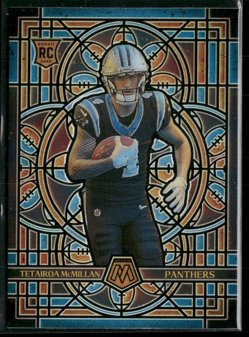 2025 Panini Mosaic Stained Glass Tetairoa McMillan #3