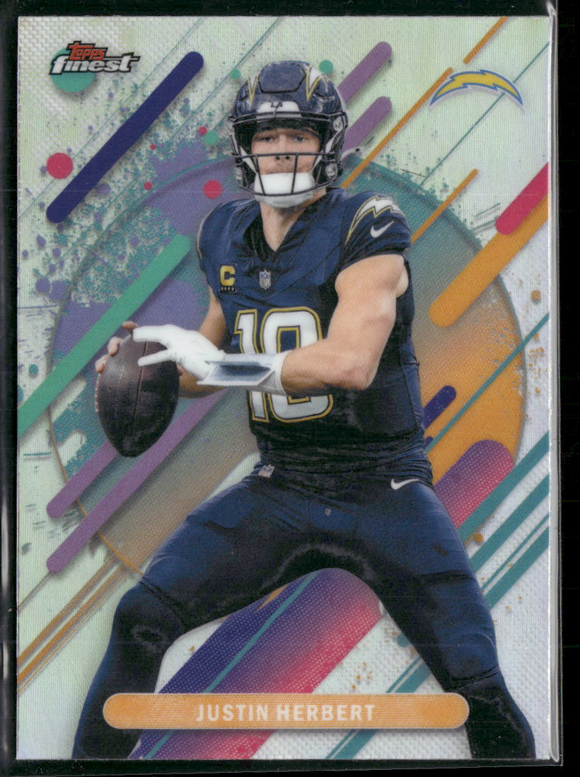 2025 Finest Refractor Justin Herbert #239