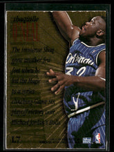 1995-96 SkyBox Premium Larger Than Life Shaquille O'Neal #L7