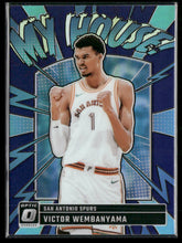 2024-25 Donruss Optic My House Purple Victor Wembanyama #19