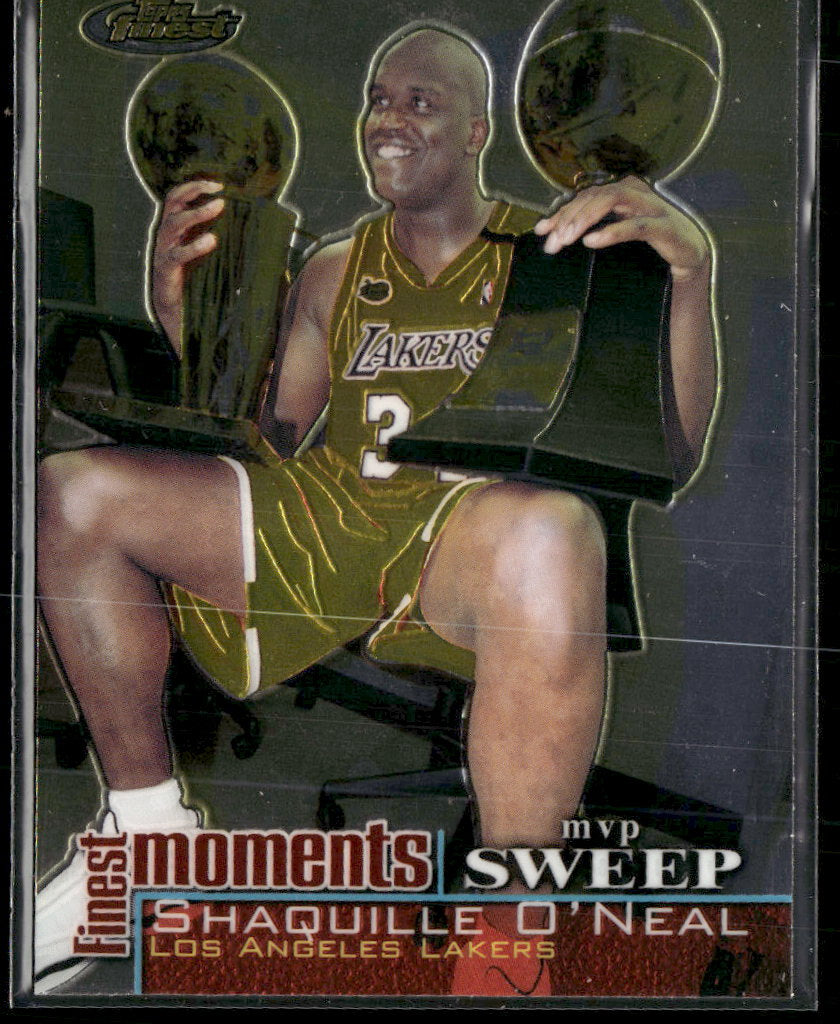 2000-01 Finest Finest Moments Shaquille O'Neal #FM-SO