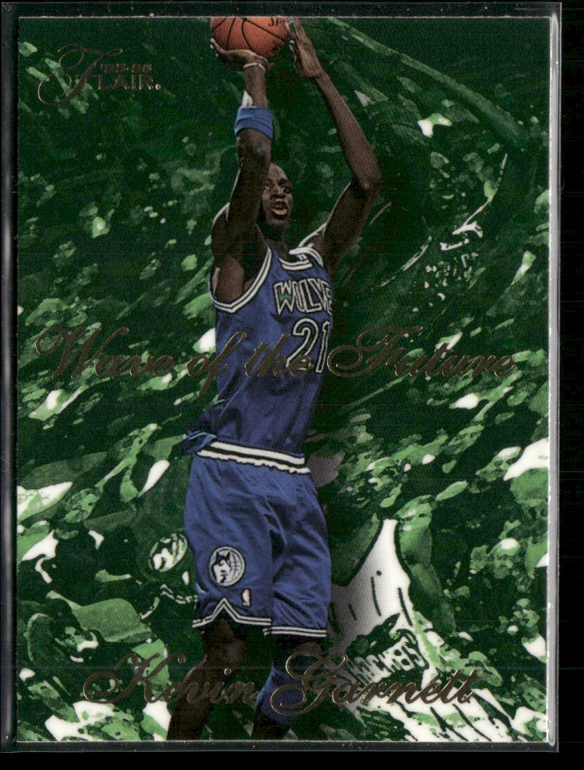 1995-96 Flair Wave of the Future Kevin Garnett #3