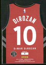 2016-17 Panini Threads Team Threads Die Cuts DeMar DeRozan #13