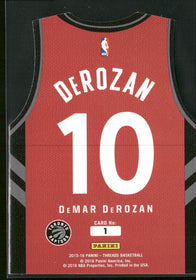 2016-17 Panini Threads Team Threads Die Cuts DeMar DeRozan #13