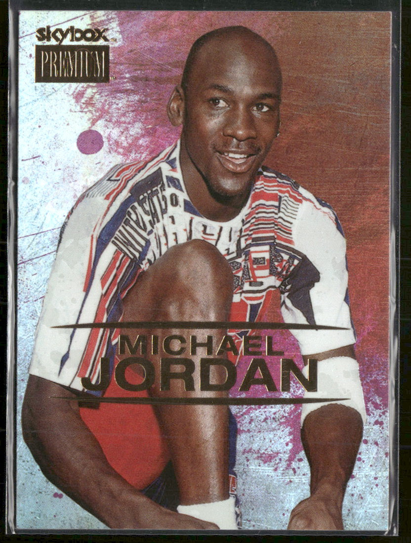 2021 SkyBox Metal Universe Champions Skybox Premium Michael Jordan #S-1
