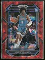 2022-23 Panini Prizm Prizms Red Ice Jalen Williams #246