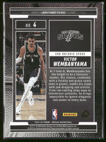 2024-25 Panini Mosaic Jam Masters Victor Wembanyama #4
