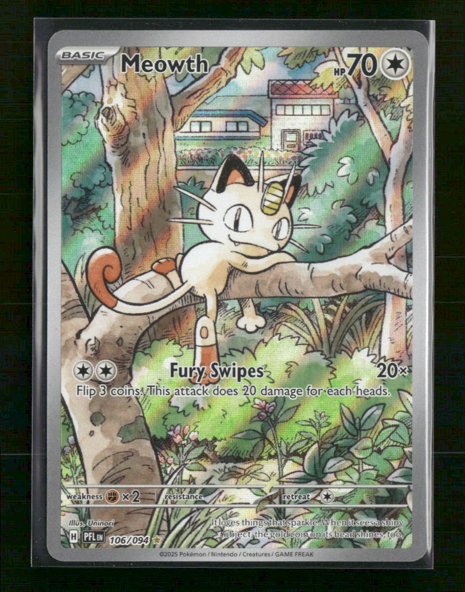 ME02: Phantasmal Flames Meowth #106/094