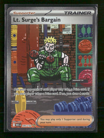 ME01: Mega Evolution Lt. Surge's Bargain #185/132