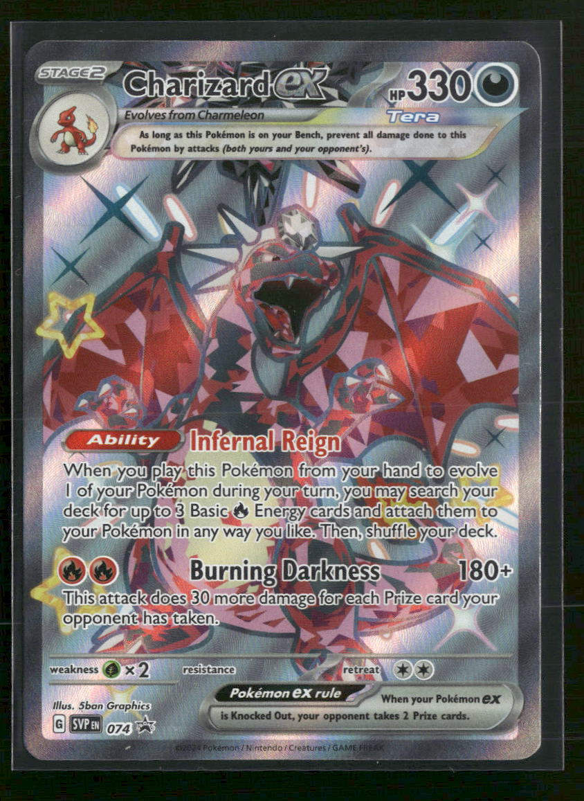 SV: Scarlet & Violet Promo Cards Charizard ex #074
