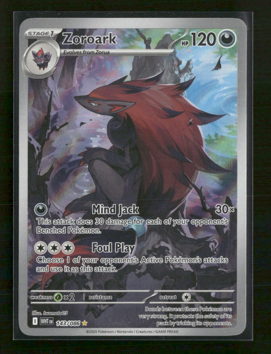 SV: White Flare Zoroark #143/086
