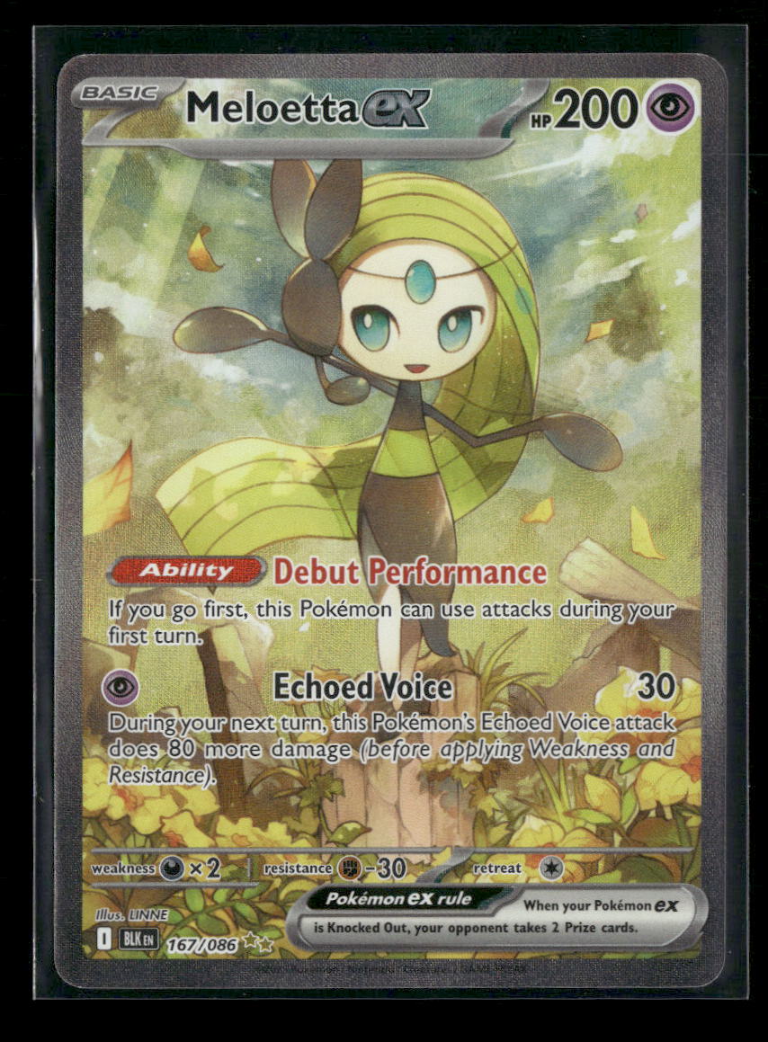 SV: Black Bolt Meloetta ex #167/086