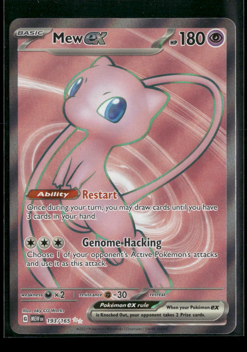 SV: Scarlet & Violet 151 Mew ex #193/165