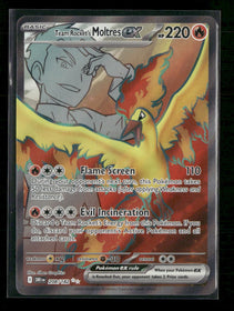 SV10: Destined Rivals Team Rocket's Moltres ex #208/182