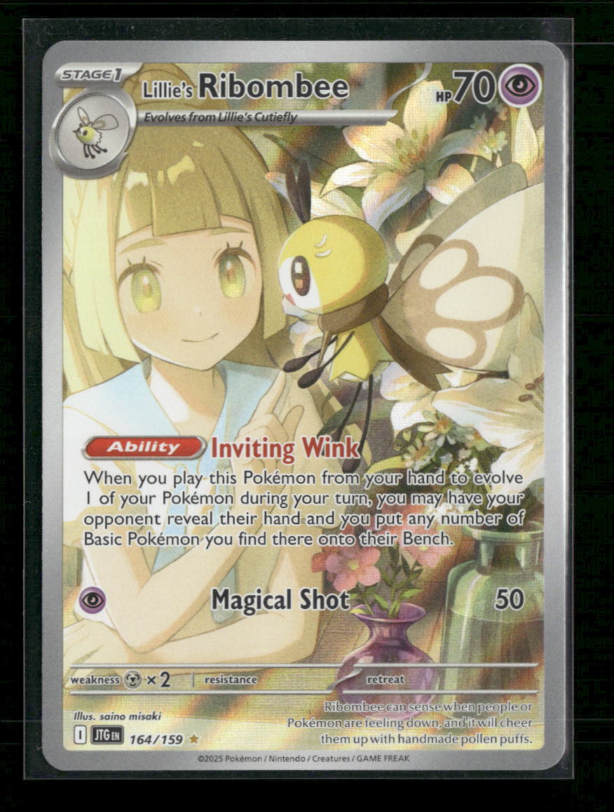 SV09: Journey Together Lillie's Ribombee #164/159