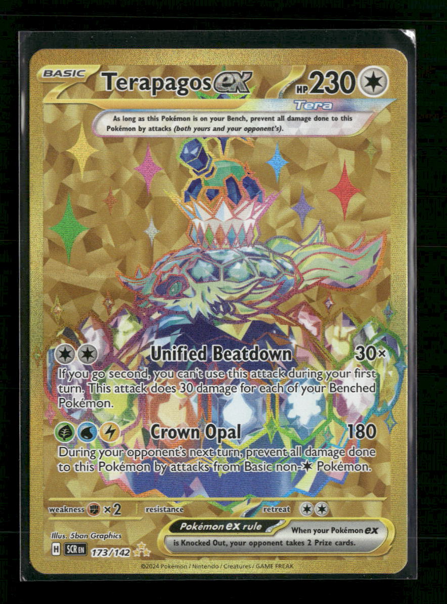 SV07: Stellar Crown Terapagos ex #173/142