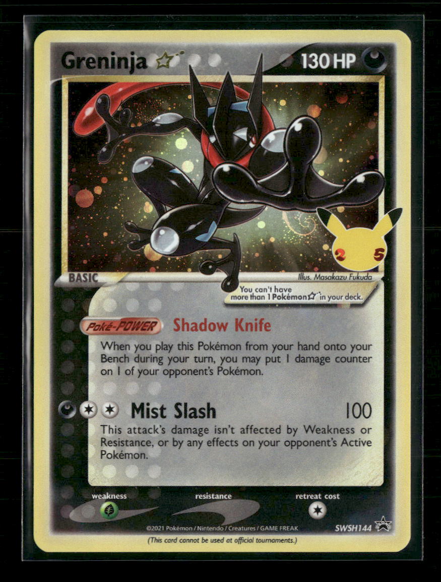 SWSH: Sword & Shield Promo Cards Greninja Star #SWSH144