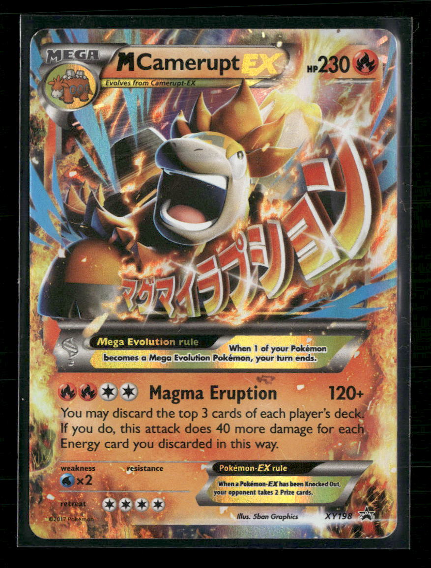 XY Promos M Camerupt EX #XY198
