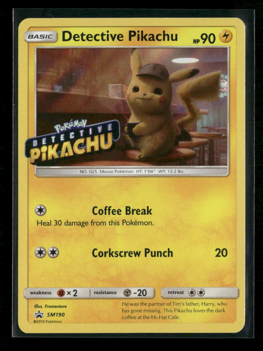SM Promos Detective Pikachu (Stamped) #SM190