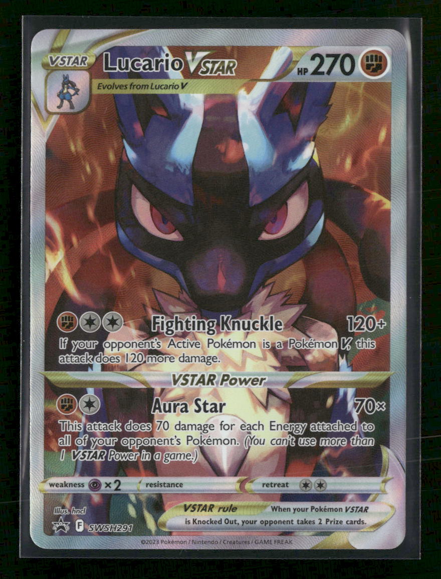 SWSH: Sword & Shield Promo Cards Lucario VSTAR #SWSH291