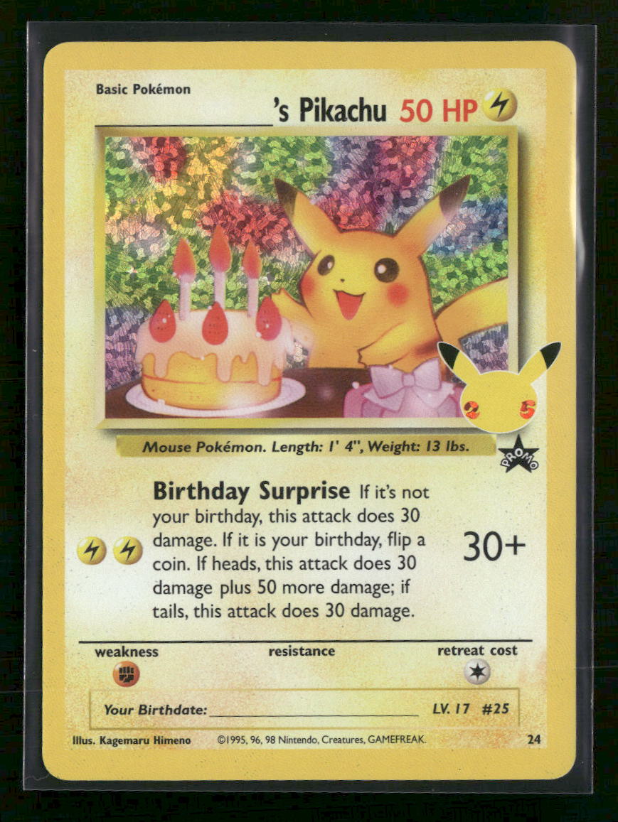 Celebrations: Classic Collection ______'s Pikachu #24/53