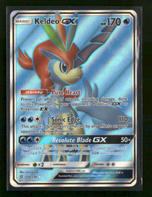 SM - Unified Minds Keldeo GX (Full Art) #219/236
