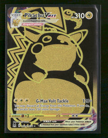 SWSH11: Lost Origin Trainer Gallery Pikachu VMAX (Secret) #TG29/TG30
