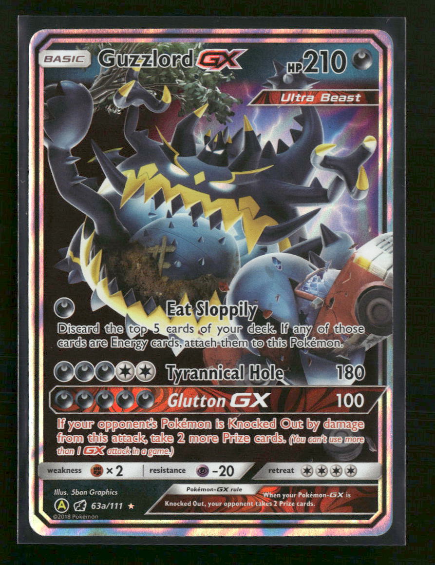 Alternate Art Promos Guzzlord GX #063a/111