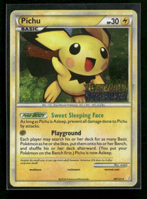HeartGold SoulSilver Pichu Reverse Holo #28/123