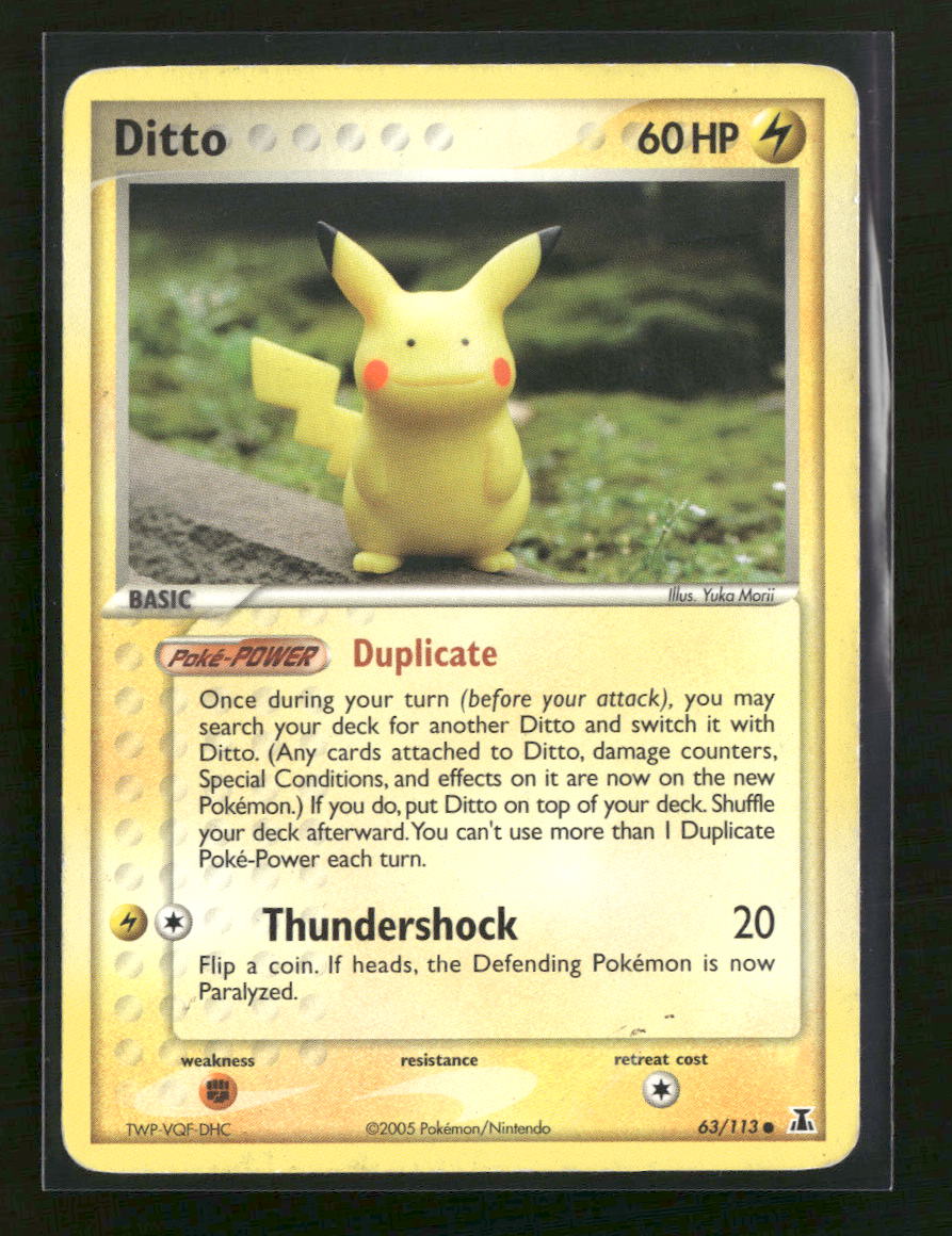 Delta Species Ditto #063/113 *Damaged*