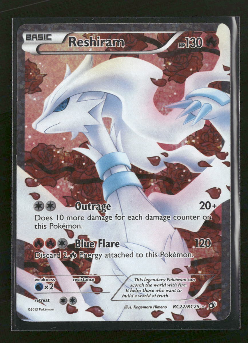 Legendary Treasures: Radiant Collection Reshiram (Full Art) #RC22/RC25
