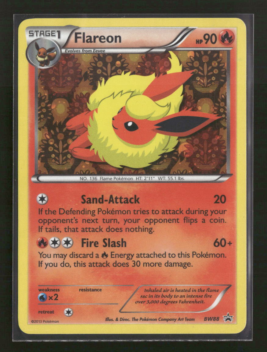 Black and White Promos Flareon #BW88