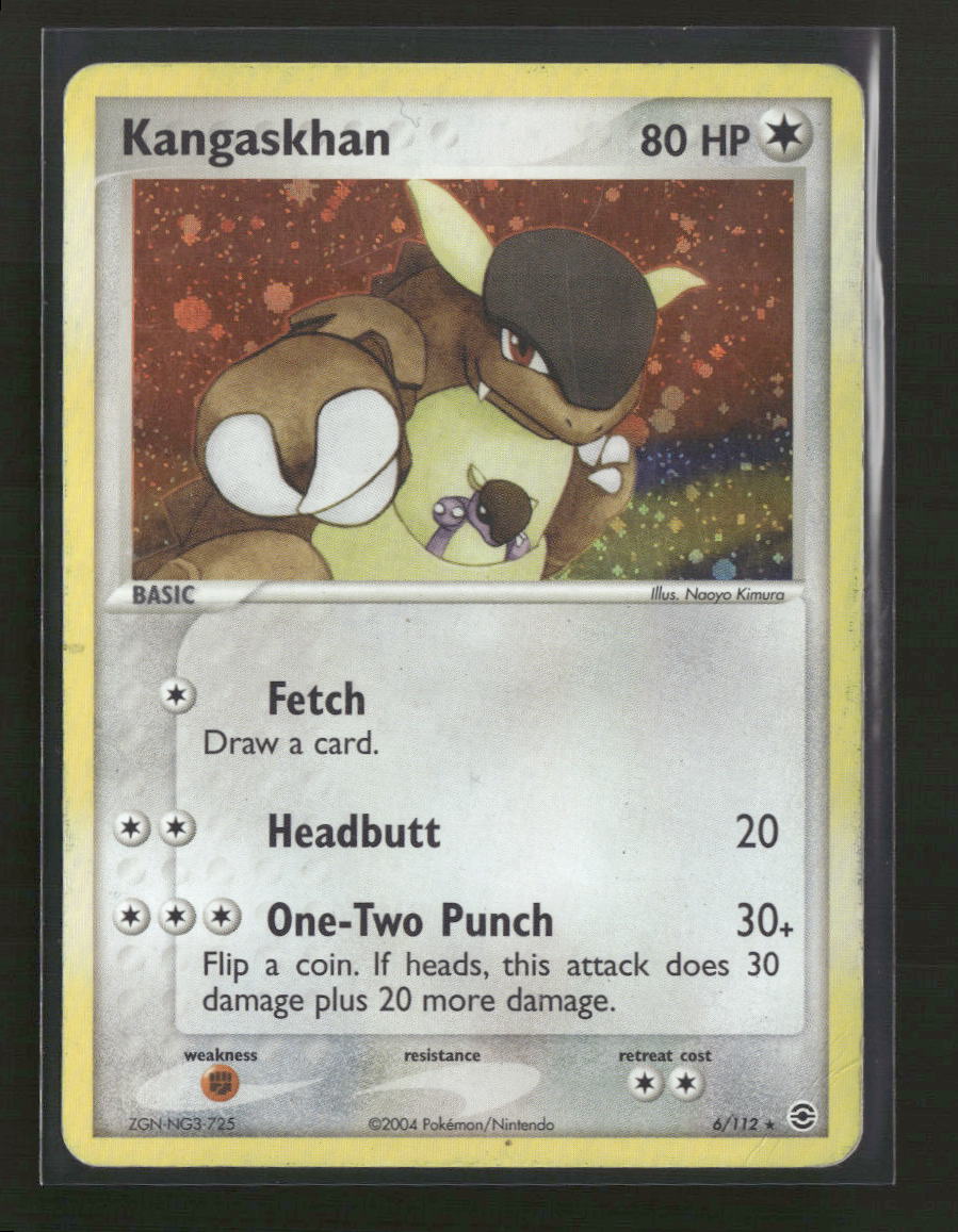 FireRed & LeafGreen Kangaskhan #6/112 *Damaged*