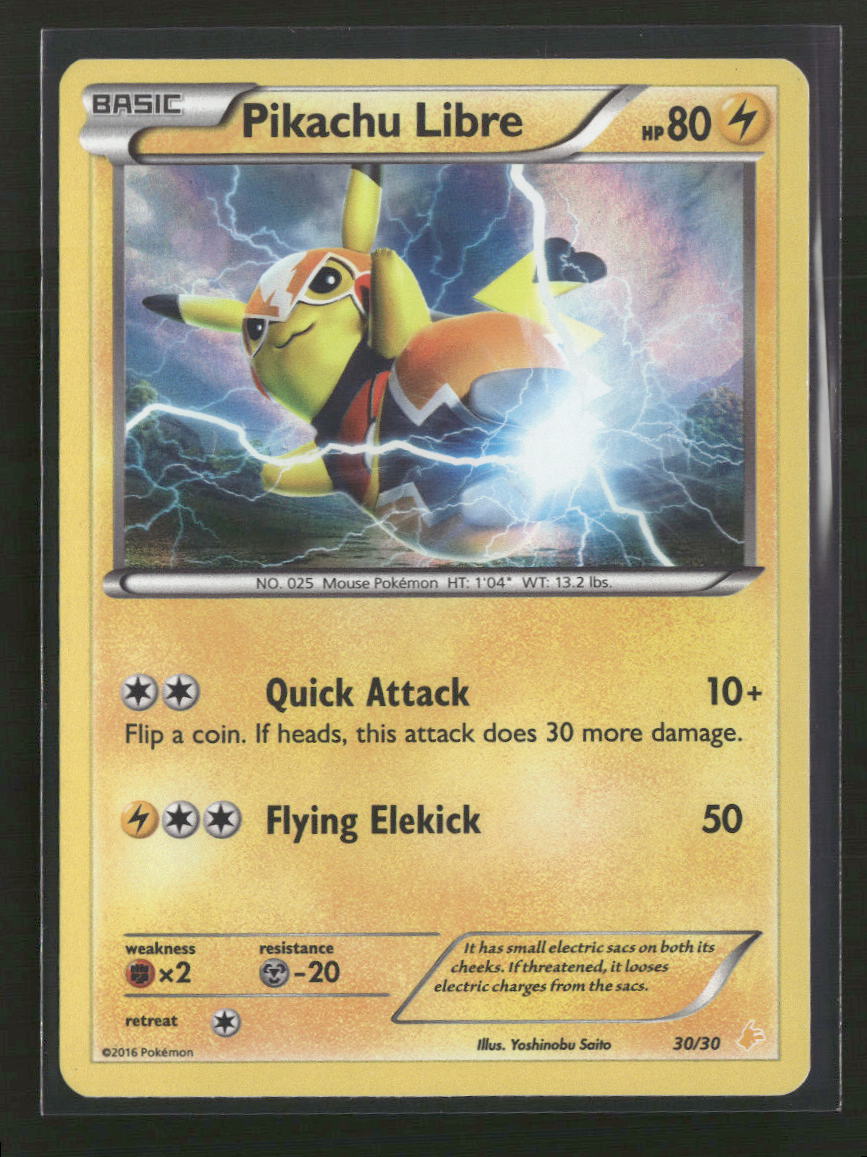 XY Trainer Kit: Pikachu Libre & Suicune Pikachu Libre (30 #30/30