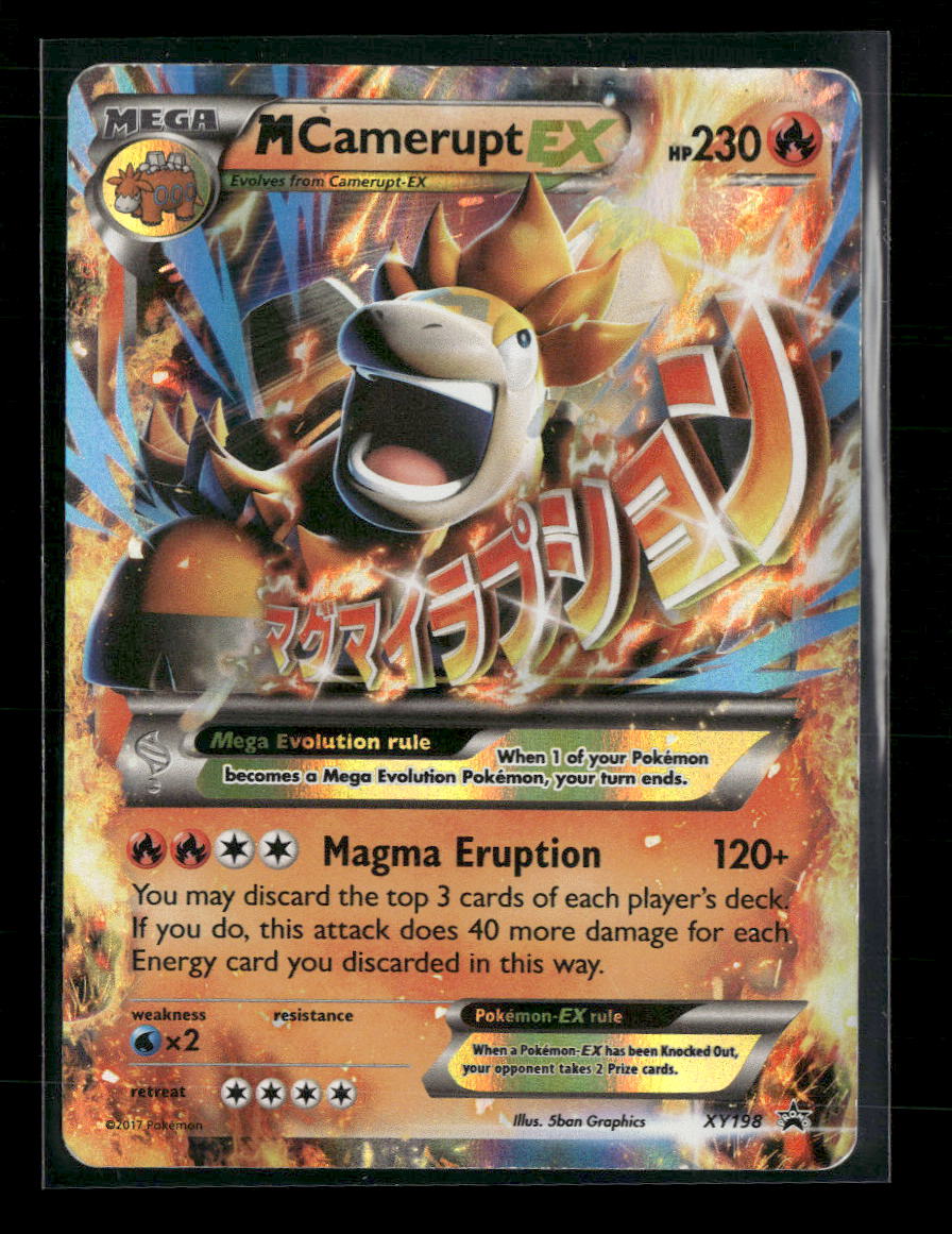 XY Promos M Camerupt EX #XY198