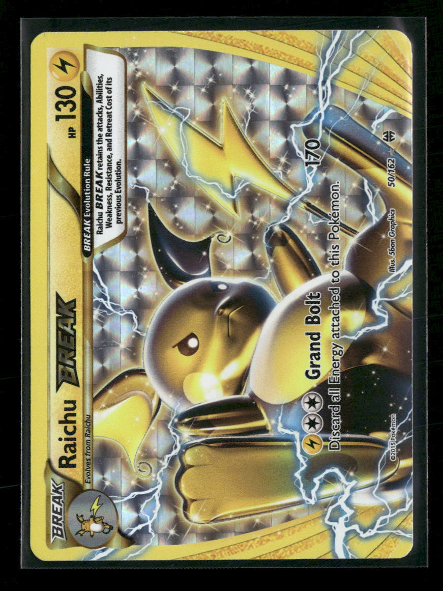 XY - BREAKthrough Raichu BREAK #50/162