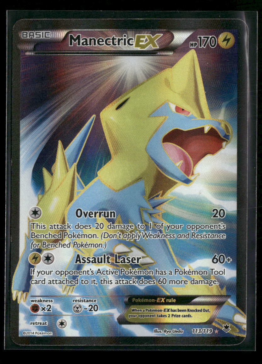 XY - Phantom Forces Manectric EX (113 Full Art) #113/119