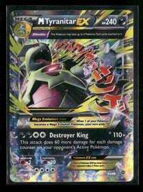 XY - Ancient Origins M Tyranitar EX #43/98 *Damaged*
