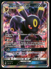 SM Base Set Umbreon GX #80/149