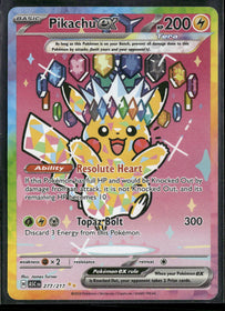 ME: Ascended Heroes Pikachu ex #277/217