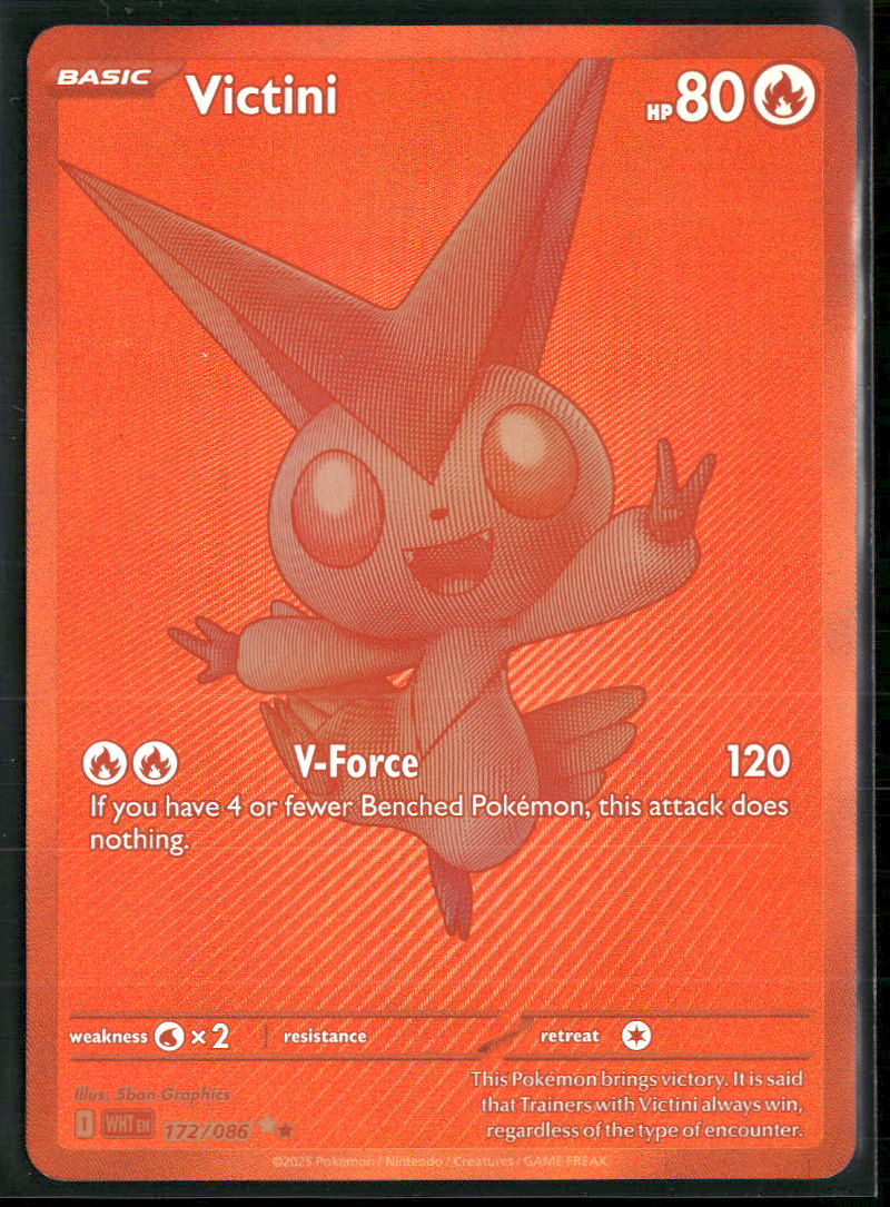 SV: White Flare Victini #172/086