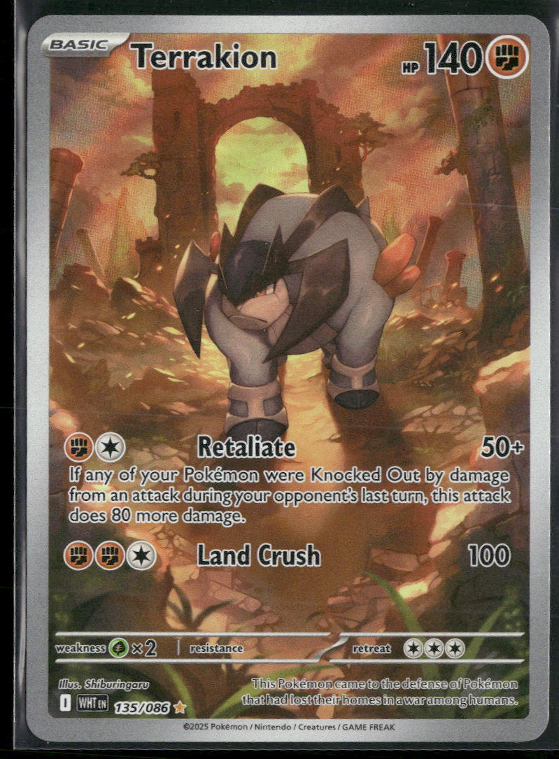 SV: White Flare Terrakion #135/086