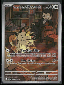 SV10: Destined Rivals Team Rocket's Meowth #203/182