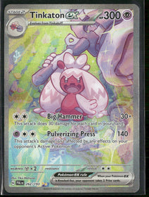 SV02: Paldea Evolved Tinkaton ex #262/193