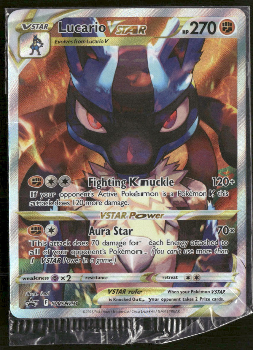 SWSH: Sword & Shield Promo Cards Lucario VSTAR #SWSH291